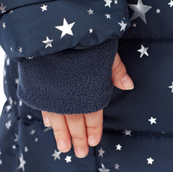 Girls' Puffer Jacket - Picture 3 of 5